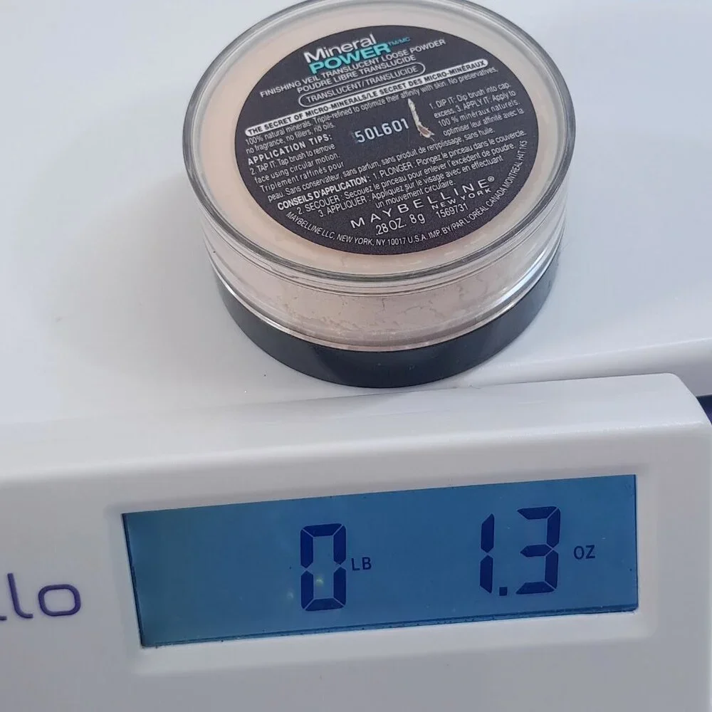 Maybelline Mineral Power Finishing Veil Translucent Loose Powder‎ micro minerals